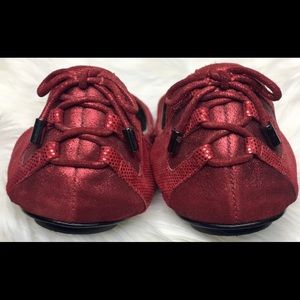 ISO Cole Haan Maria Sharapova Bacara in red